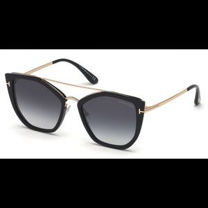 TOM FORD "Dahlia" sunglasses in metal and acetate